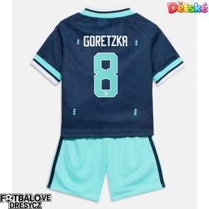 Německo Leon Goretzka #8 Dětské Venkovní dres komplet MS 2026 Krátký Rukáv (+ trenýrky)